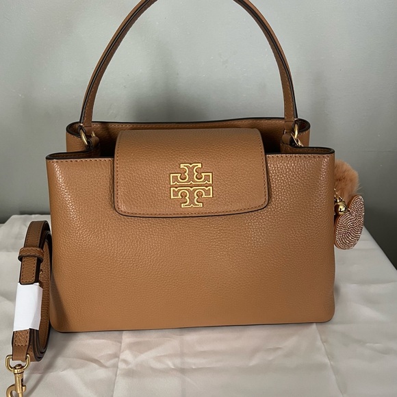 Tory Burch Britten Satchel - Picture 2 of 16